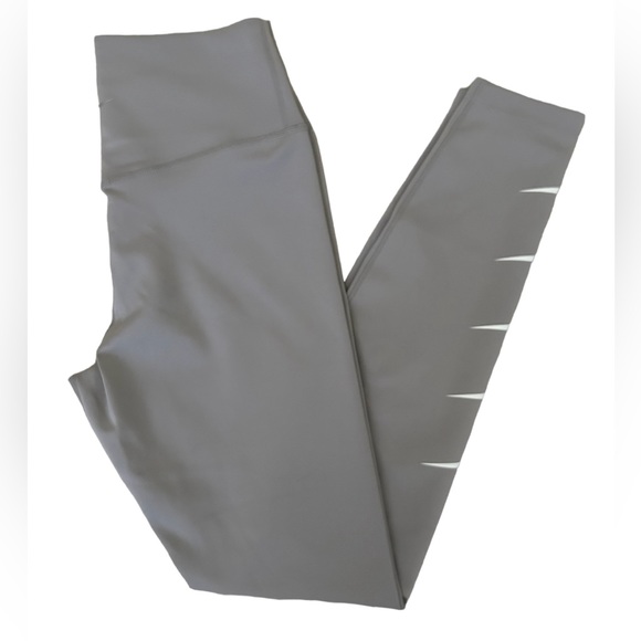 Nike Pants - Nike Dri Fit Leggins Multi Swoosh Gray Size Small